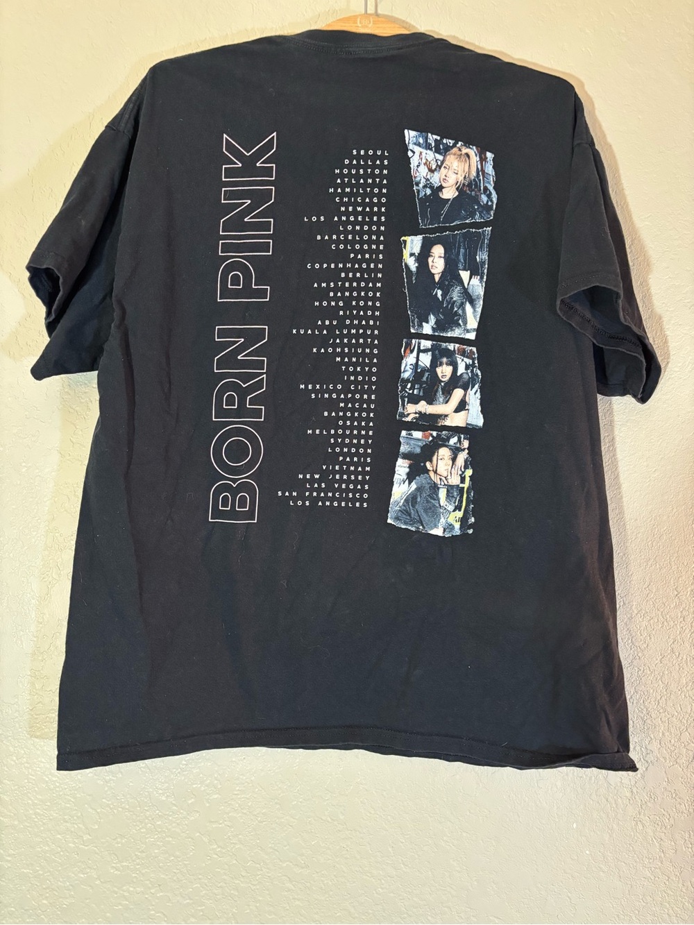 Blackpink Born Pink World Tour T-shirt Size XL